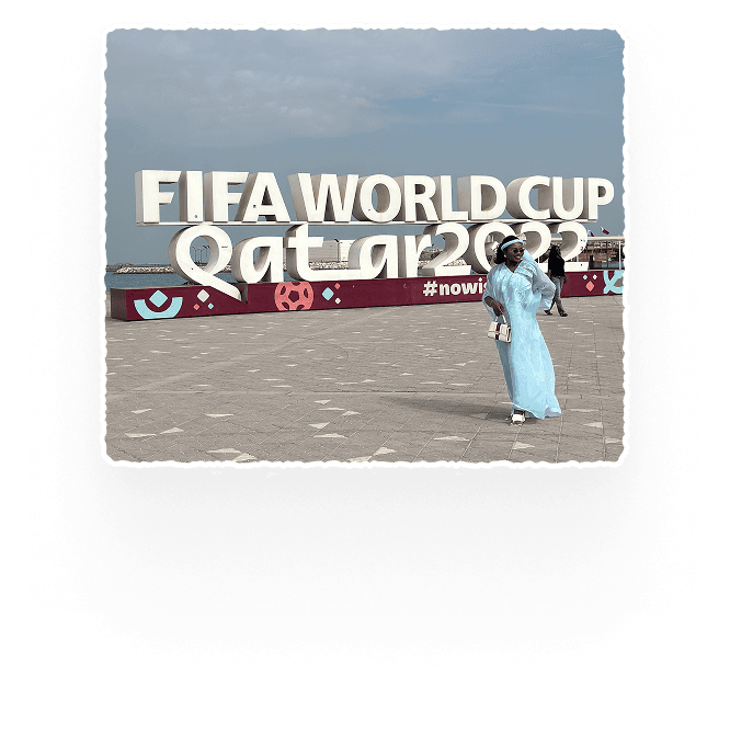 Global exposure moment in Qatar